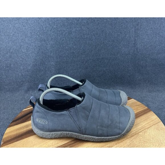 Keen Howser II Gray Loafers Slip-Ons Faux Fur Mens Sz 9...